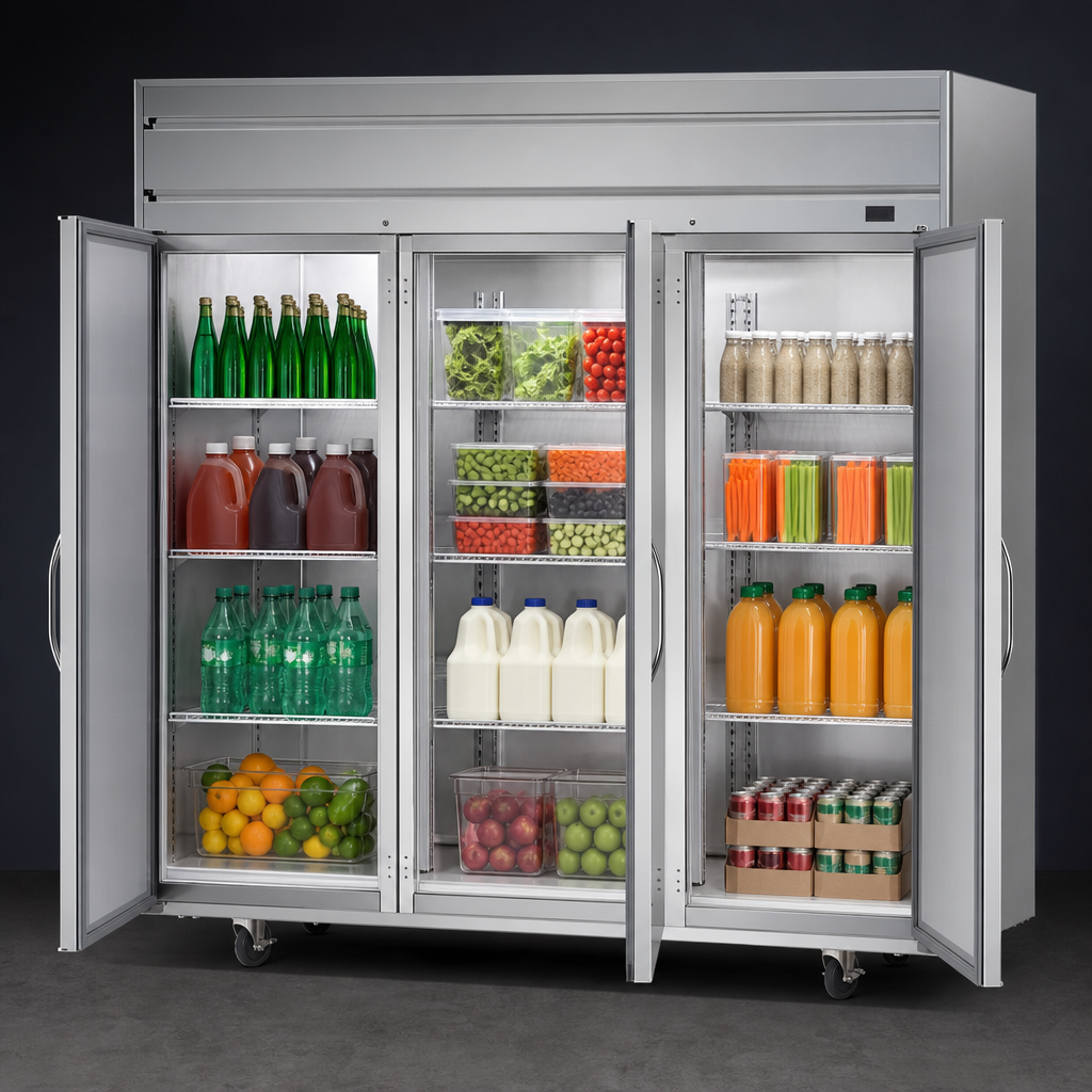 Three-Section Storage