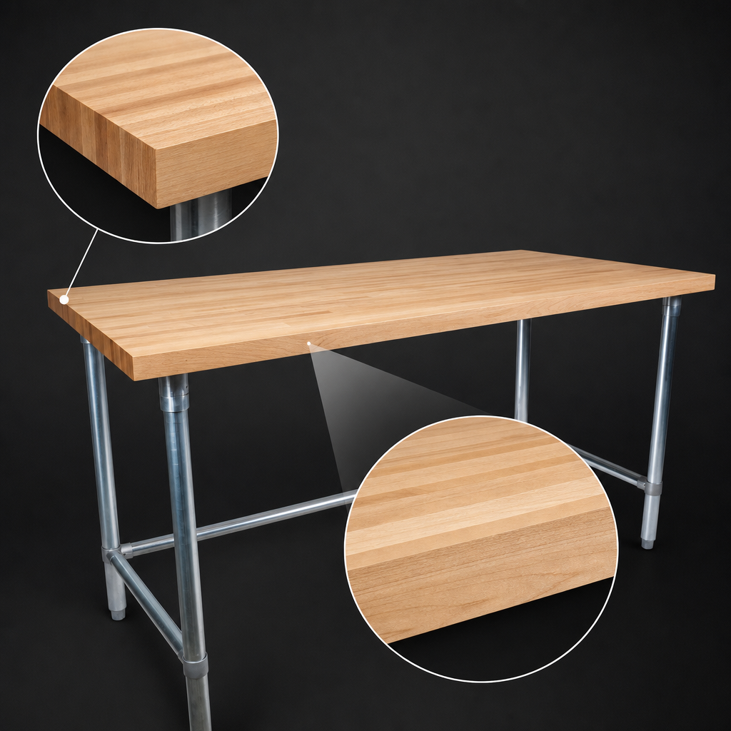 1-3/4-Inch Thick Maple Top