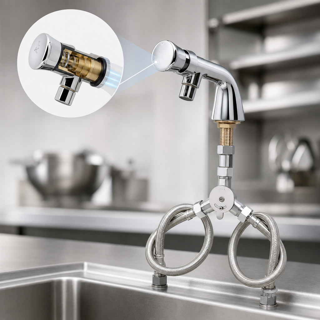 Slow Self-Closing Metering Cartridge