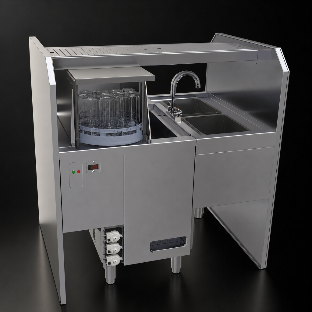 Integrated Glasswasher