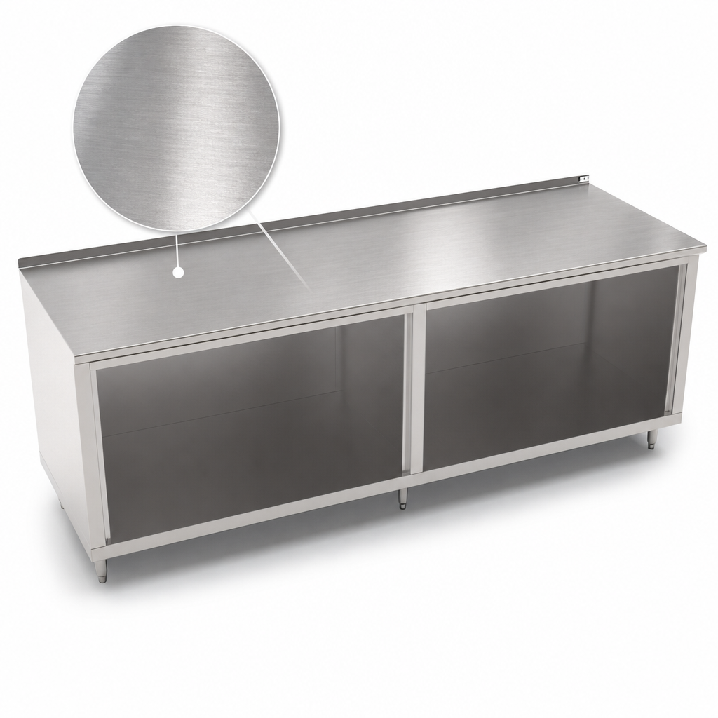 14-Gauge Stainless Steel Top