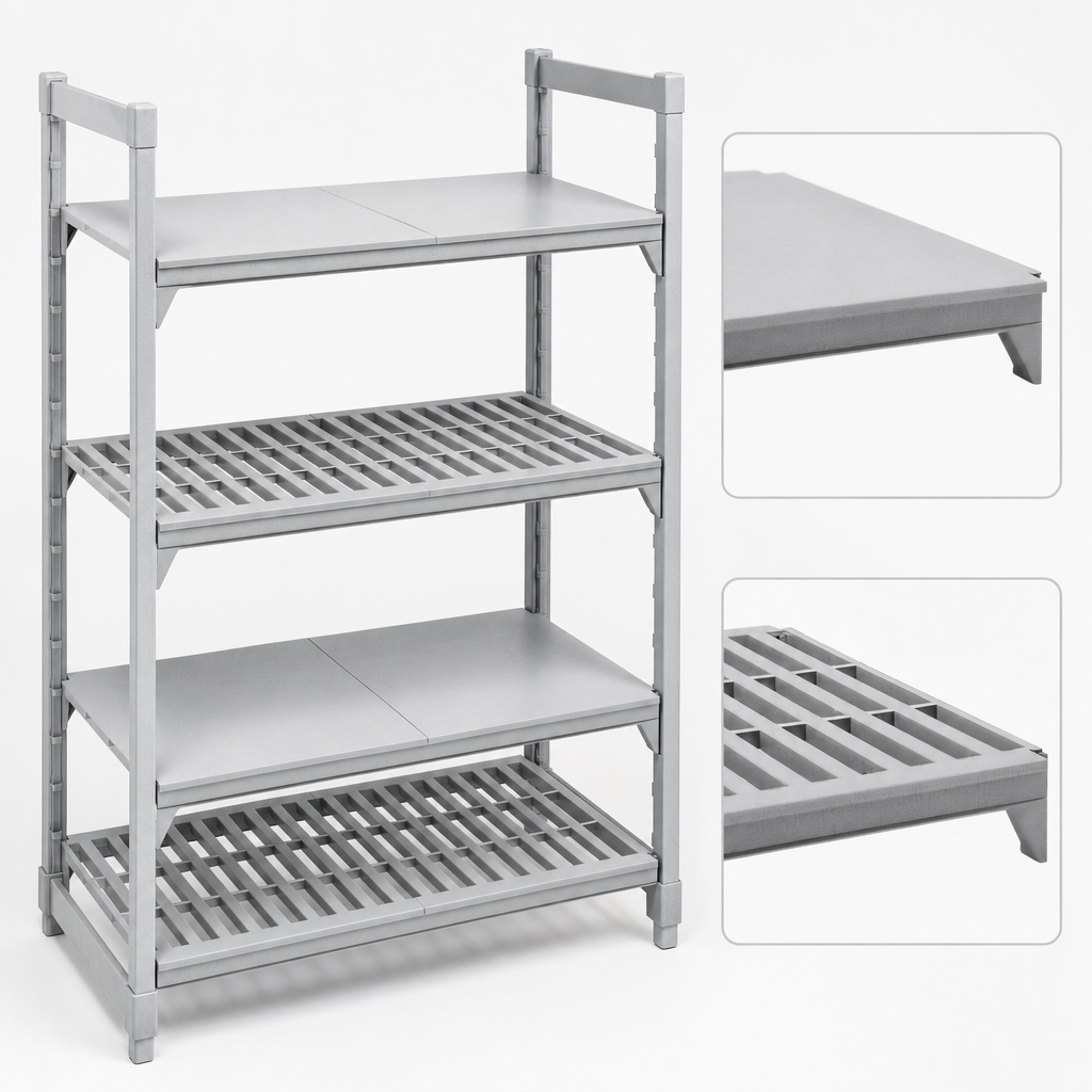 Vented and Solid Shelf Plates