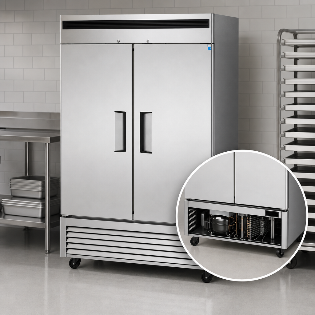Bottom-Mount Self-Contained Refrigeration