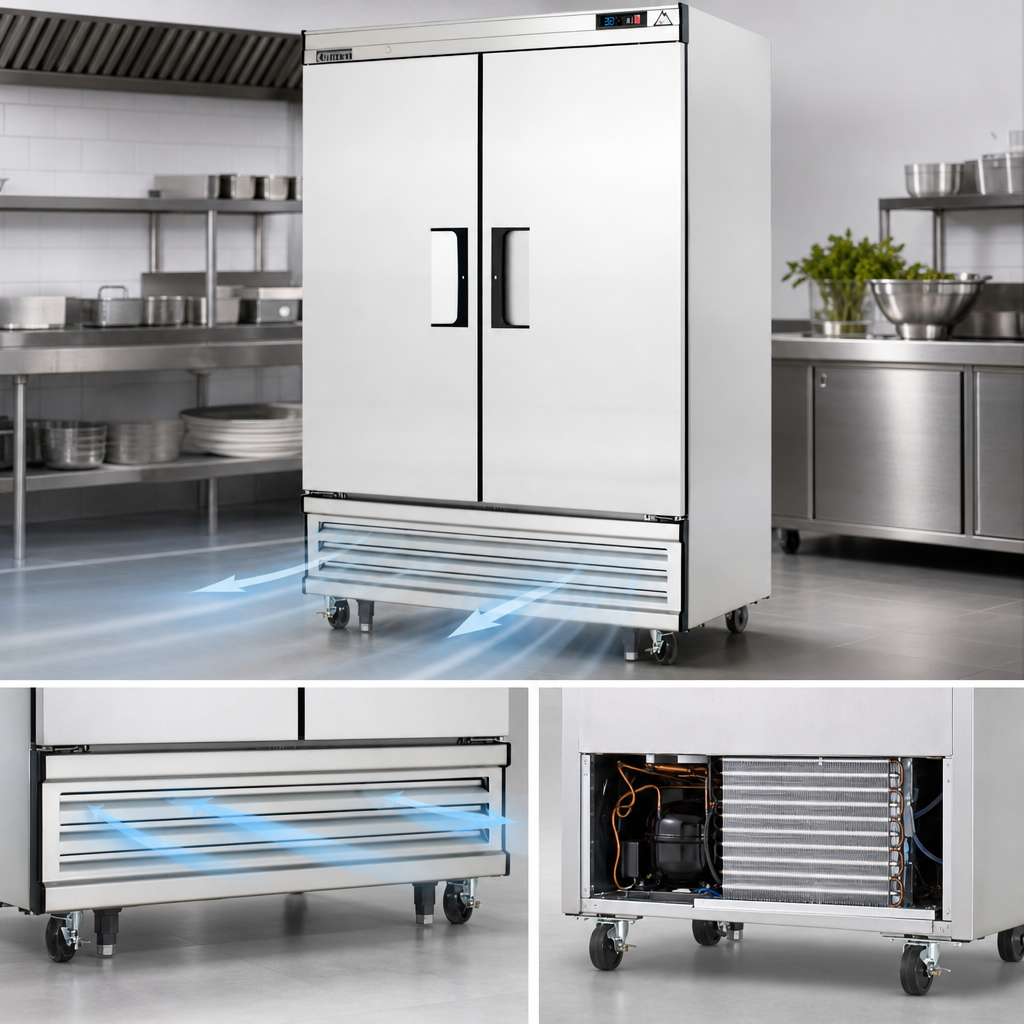 Bottom-Mounted Self-Contained Refrigeration