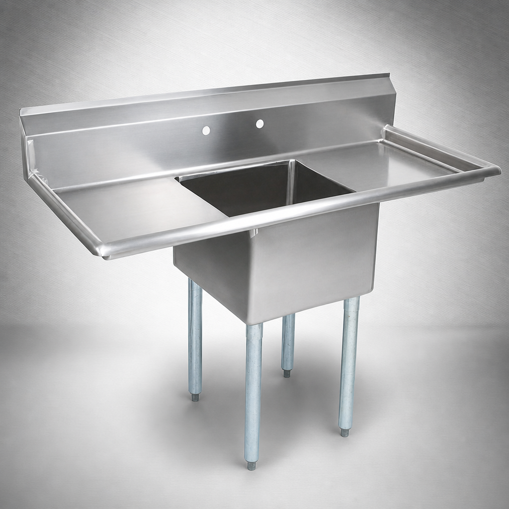 18-Gauge Stainless Steel Construction