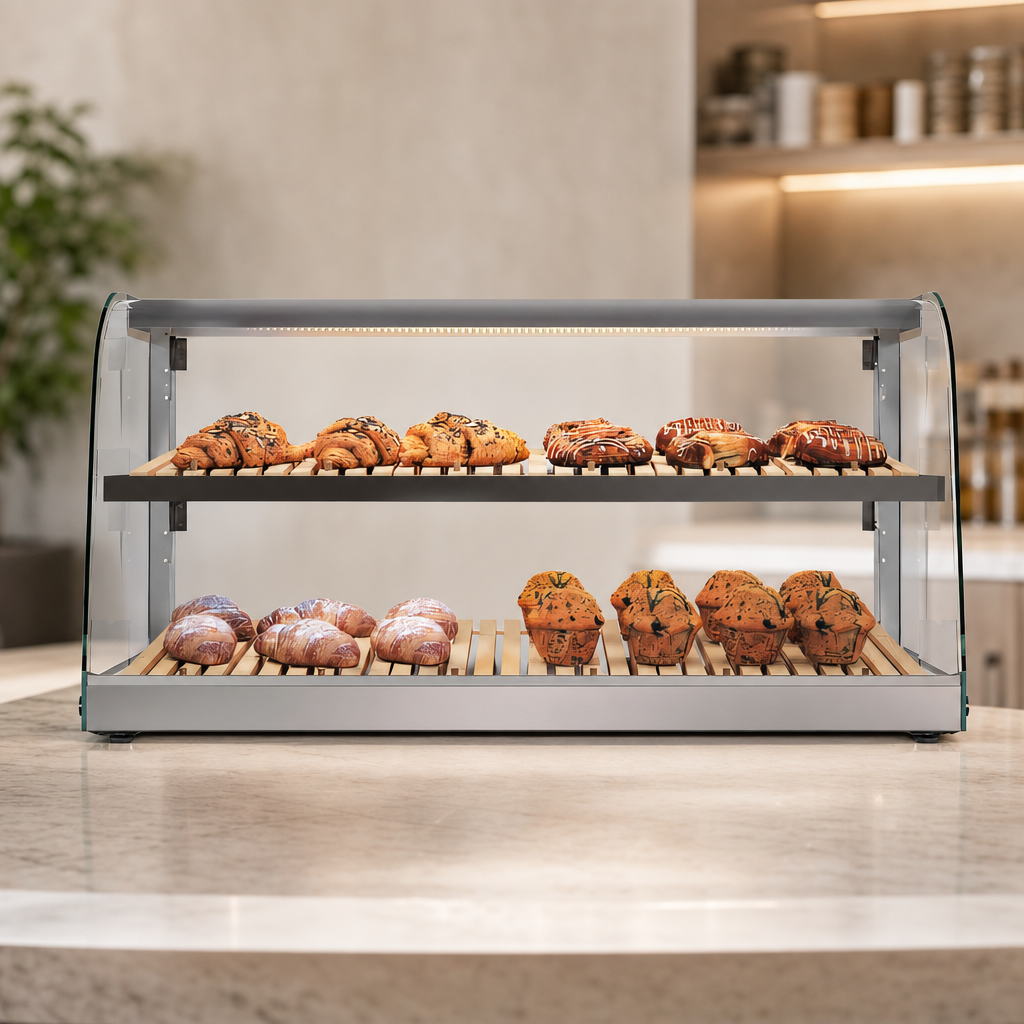 Two Display Shelves