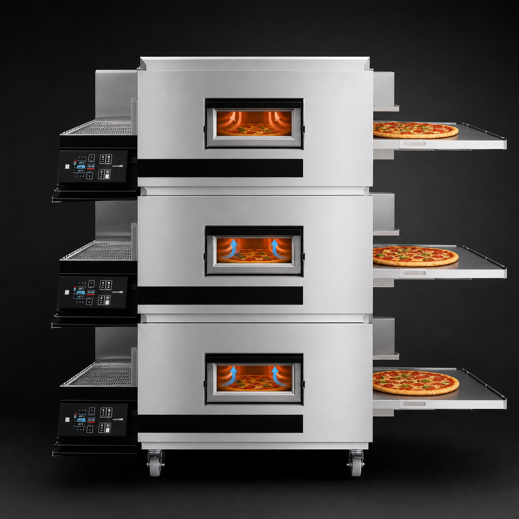 Dual-Air Impingement Baking
