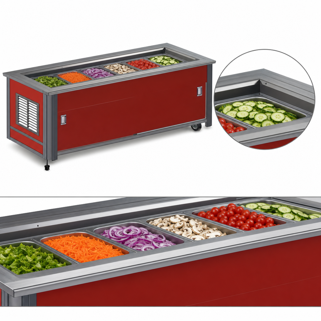 Recessed Cold Pan Top