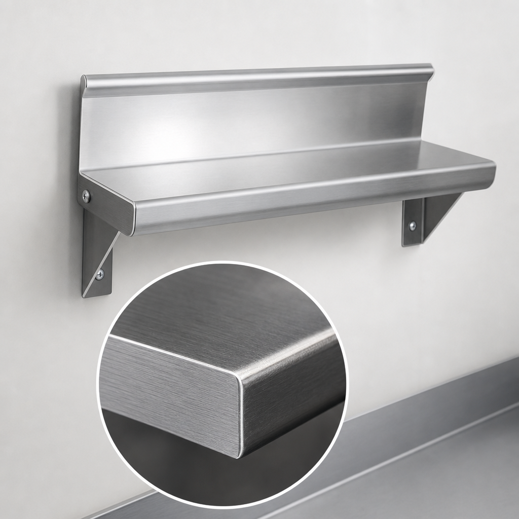 16-Gauge Stainless Steel Construction