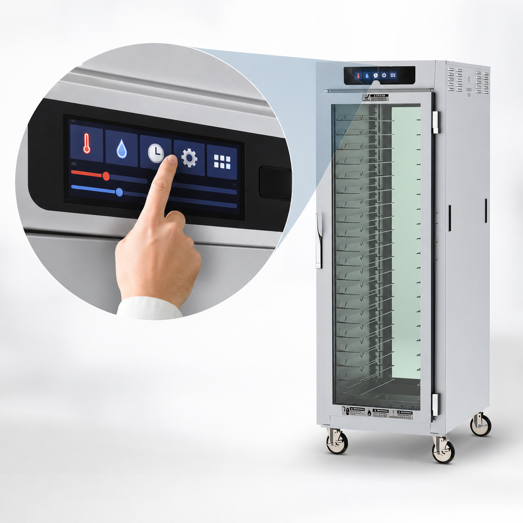 6.8-Inch Touch-Screen Controls
