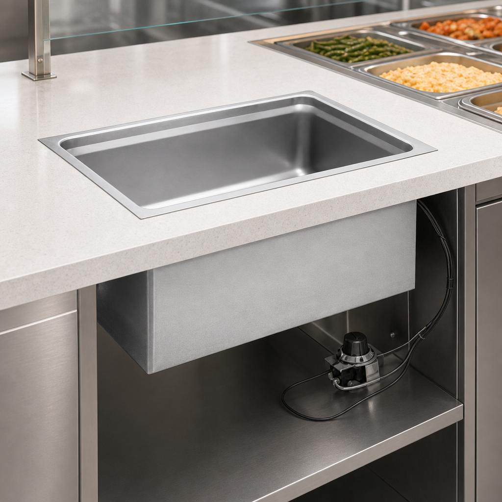 Built-In Bottom-Mount Design