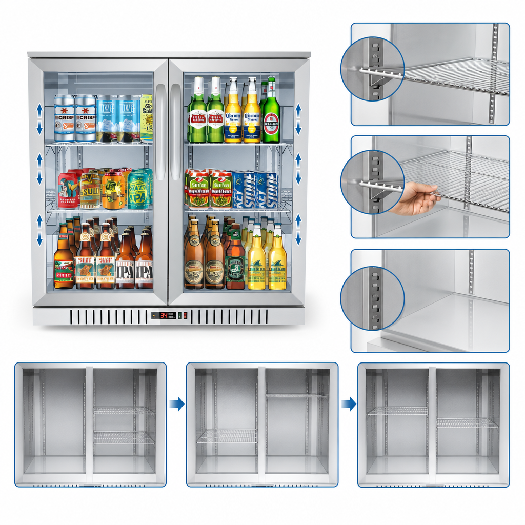 Four Adjustable Shelves