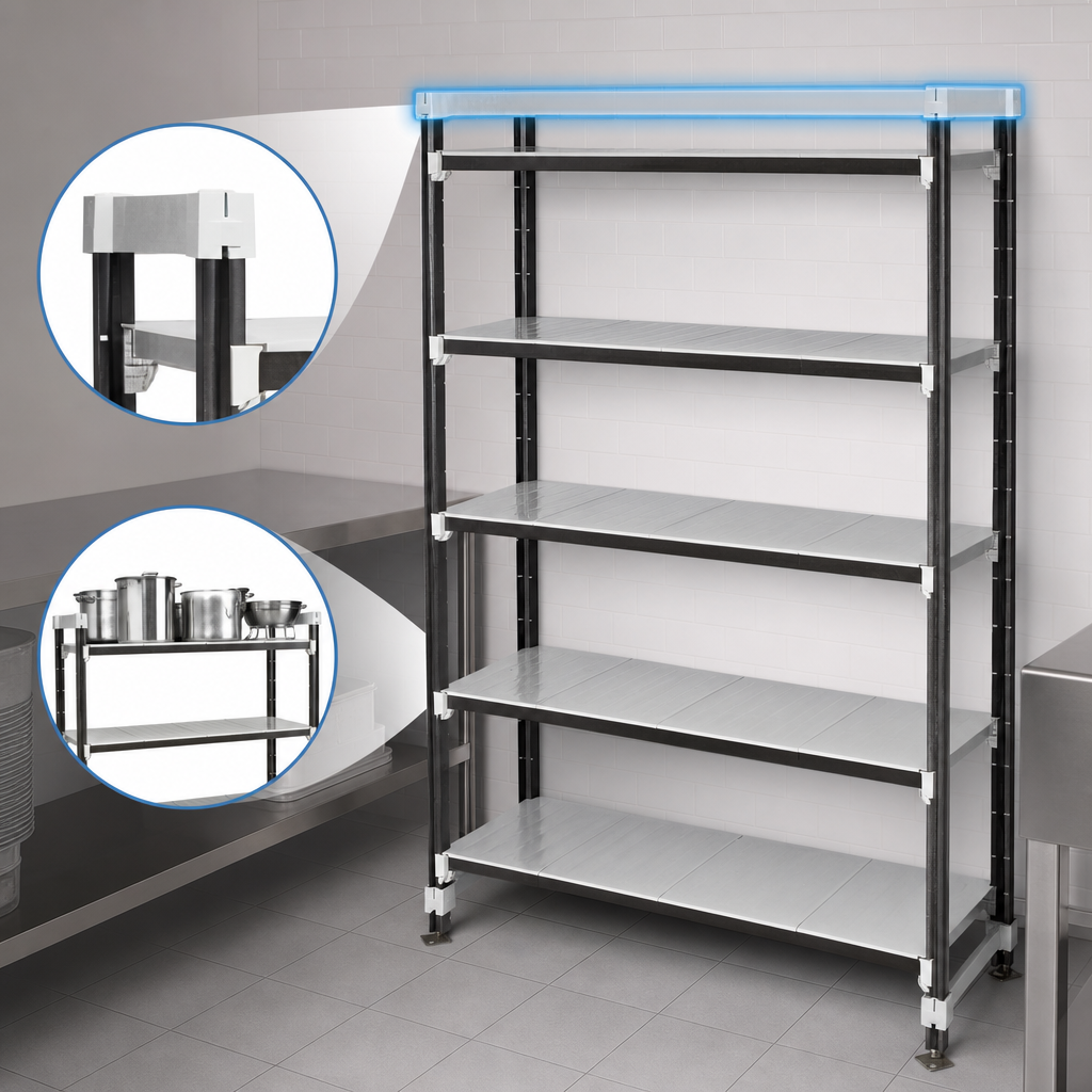High-Density Top Rail Design