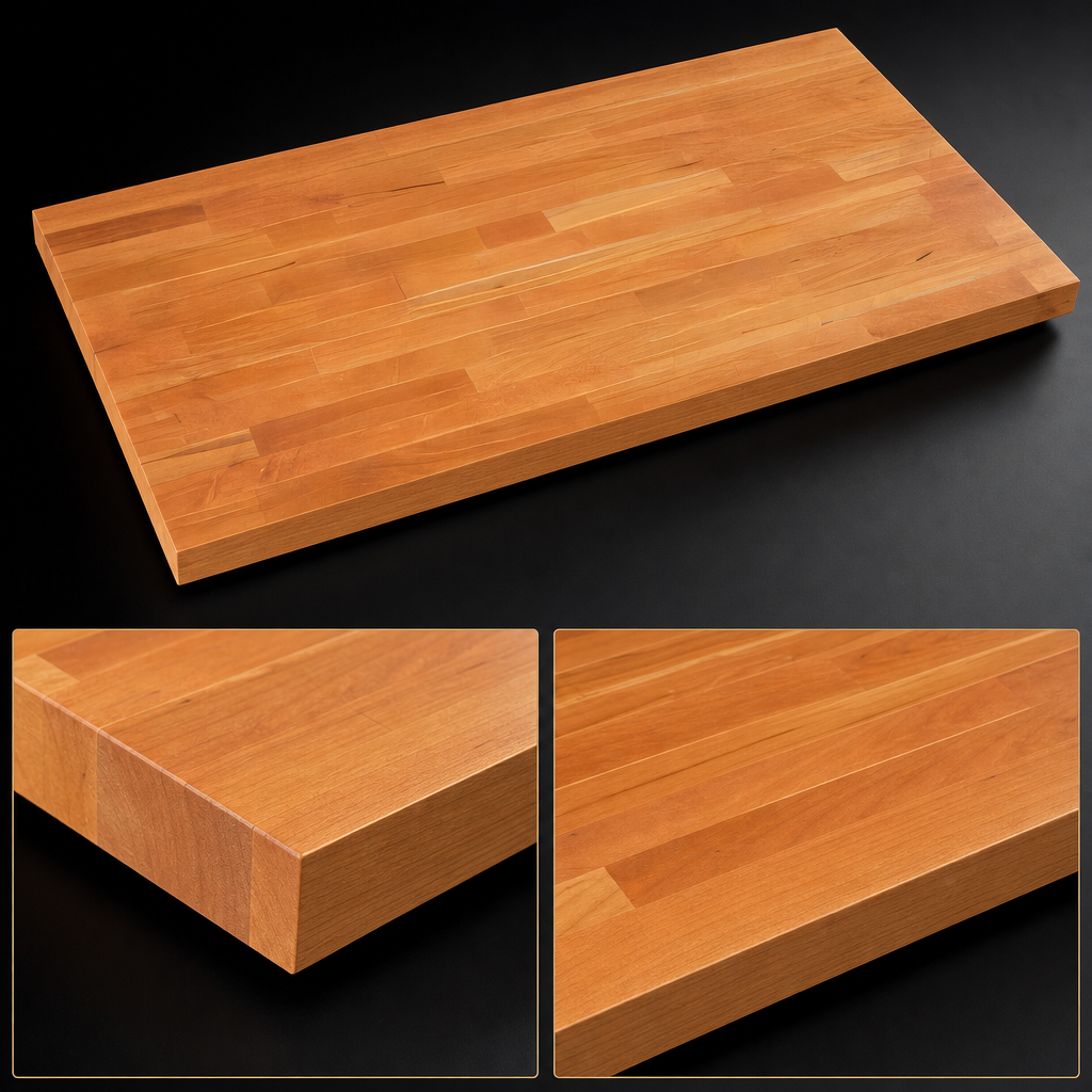 Full-Length Edge Grain Rails