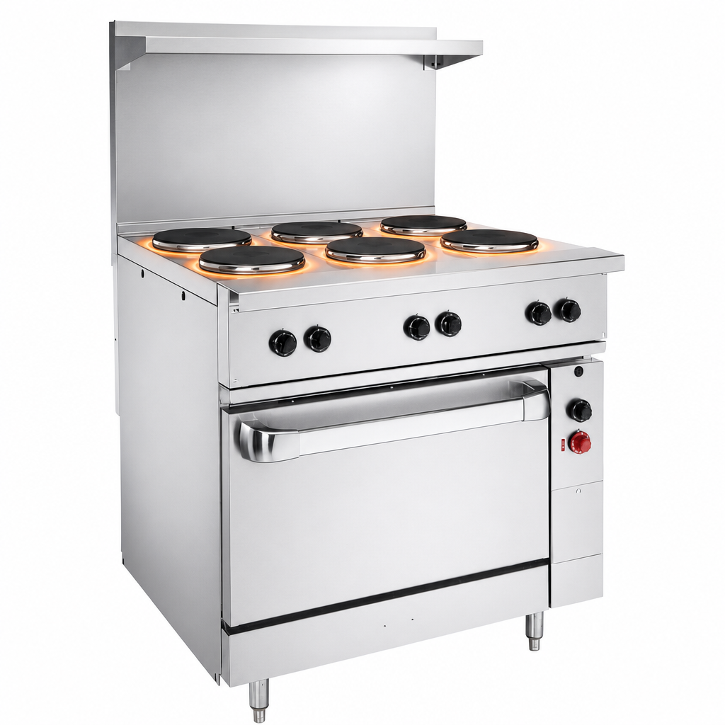 Four 2.0 kW French Hotplates