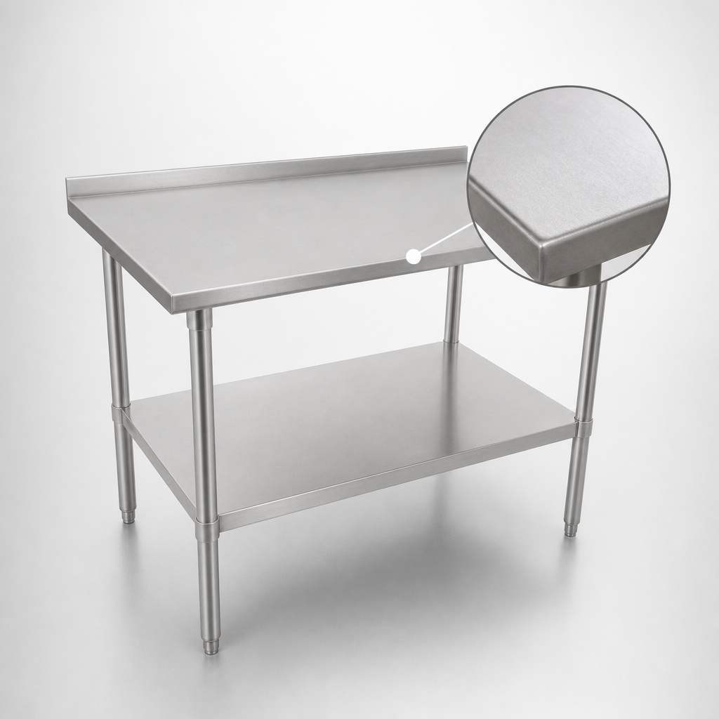 16-Gauge 300 Series Stainless Steel Top