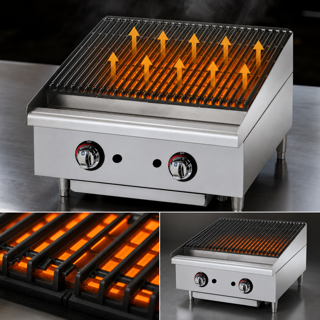 Radiant Charbroiler Design