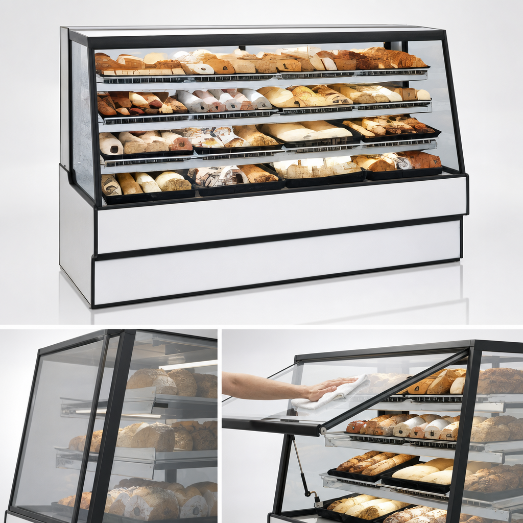 Sloped Thermopane Tilt-Front Glass