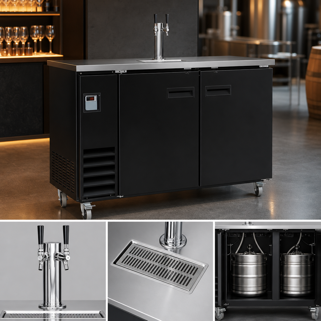 1 Tower, 2 Faucets