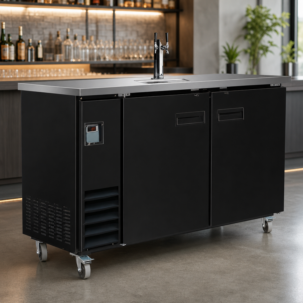 Black Vinyl-On-Steel Exterior