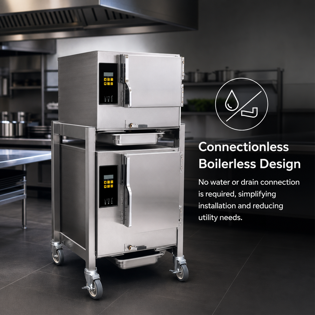 Connectionless Boilerless Design