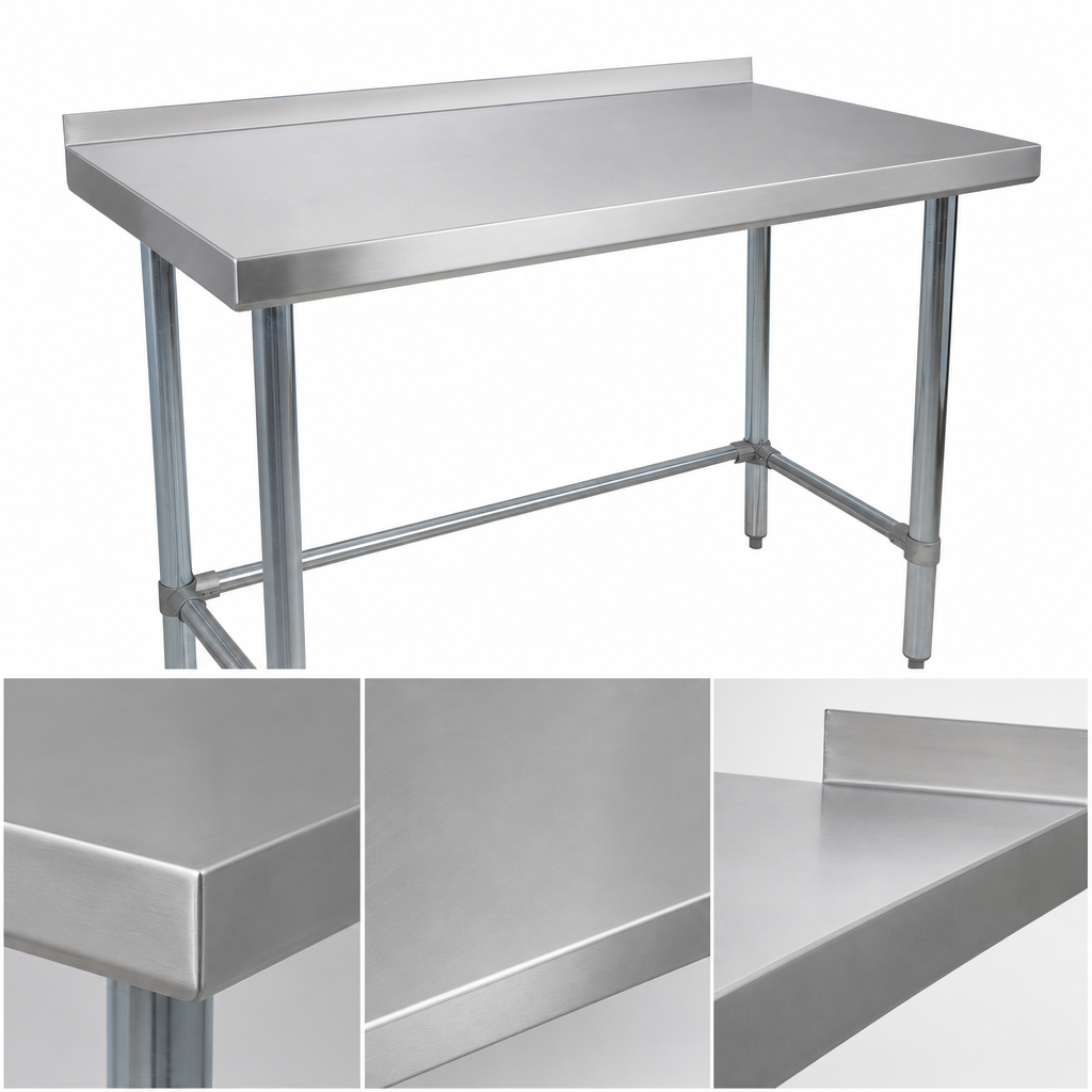 18-Gauge Stainless Steel Top