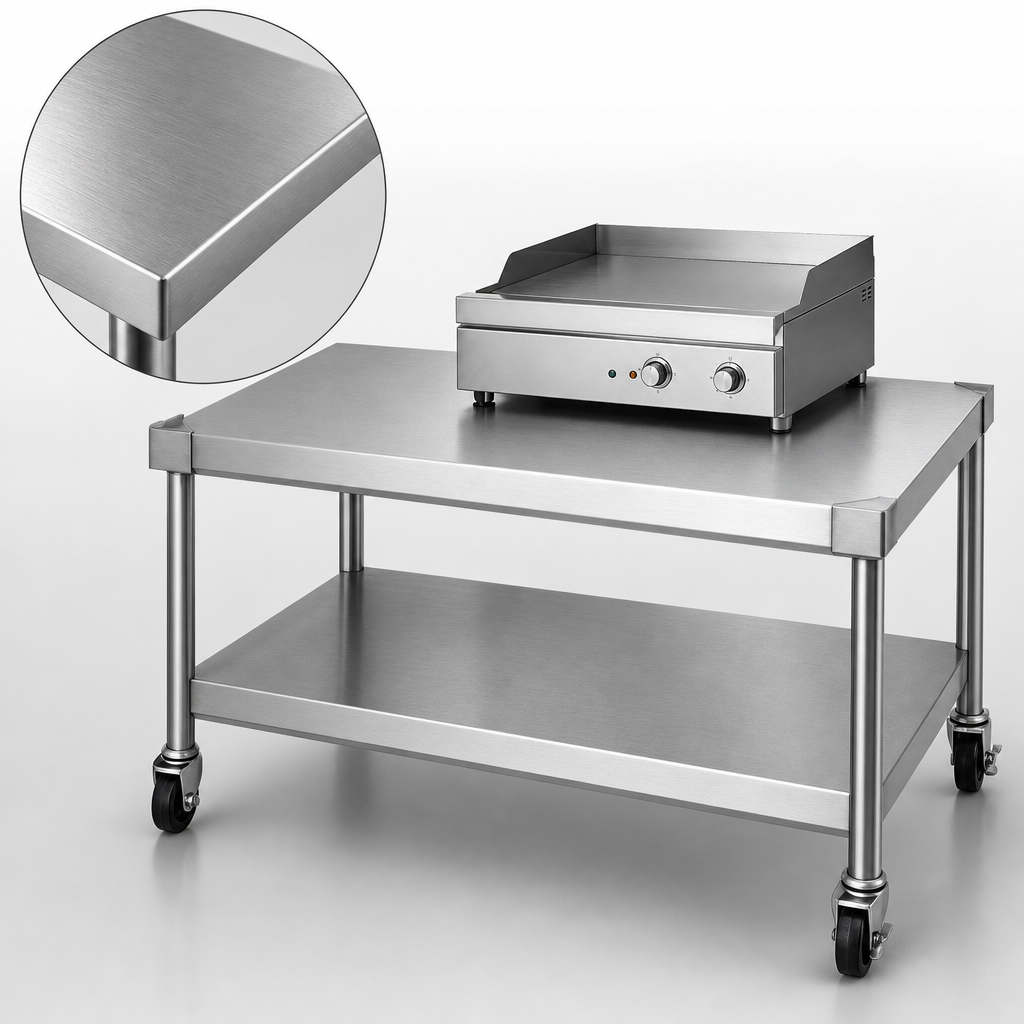 14-Gauge Stainless Steel Top