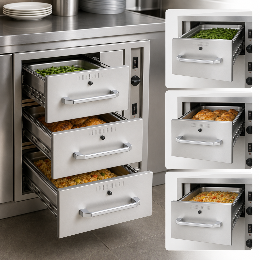 3-Drawer Capacity