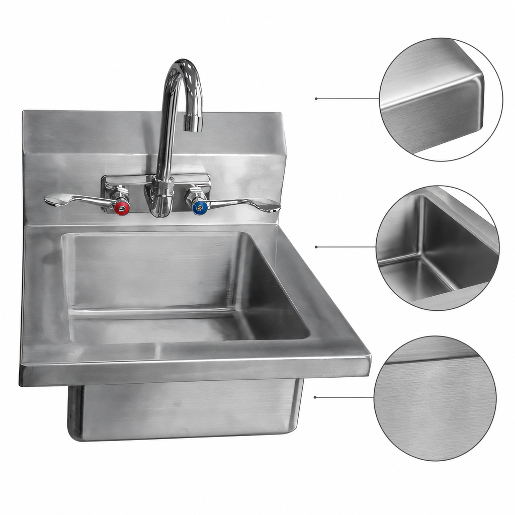 18-Gauge Stainless Steel Construction
