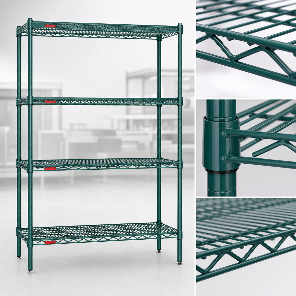 QuadTruss Wire Shelves