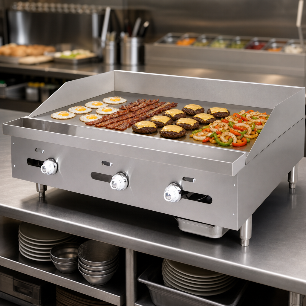 Large 72-Inch Cooking Surface