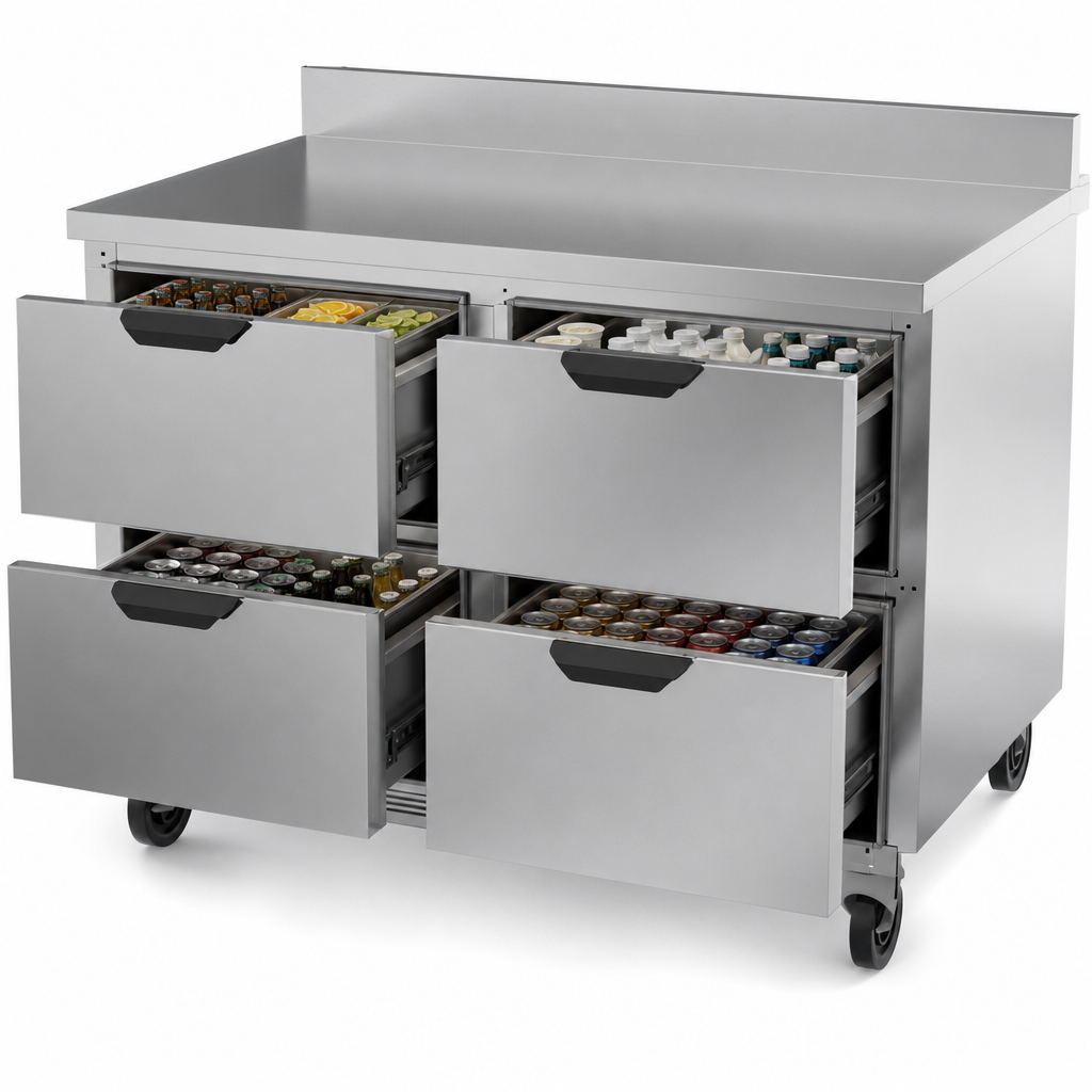 Four Drawer Storage