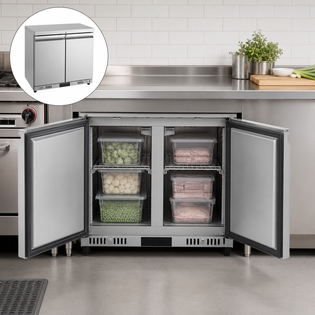 2-Section Undercounter Layout
