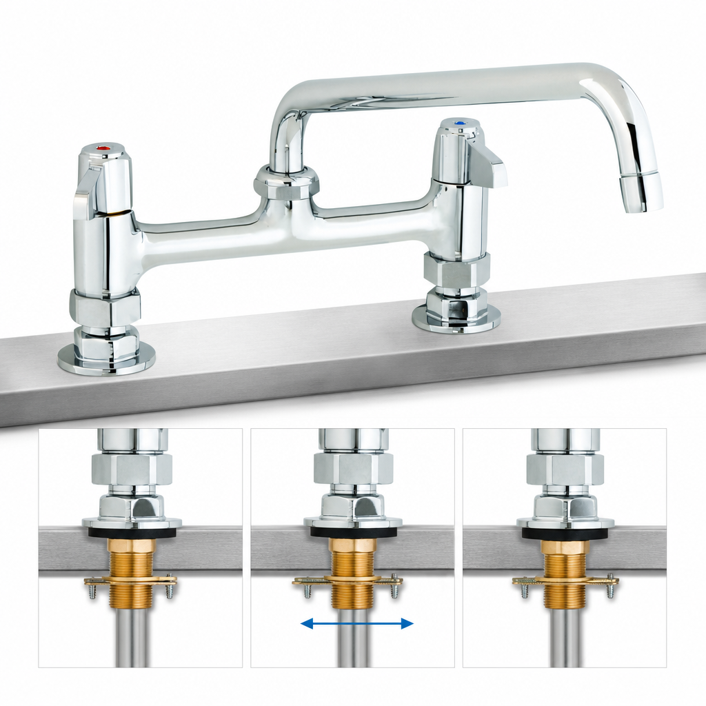Adjustable Deck Mount Centers