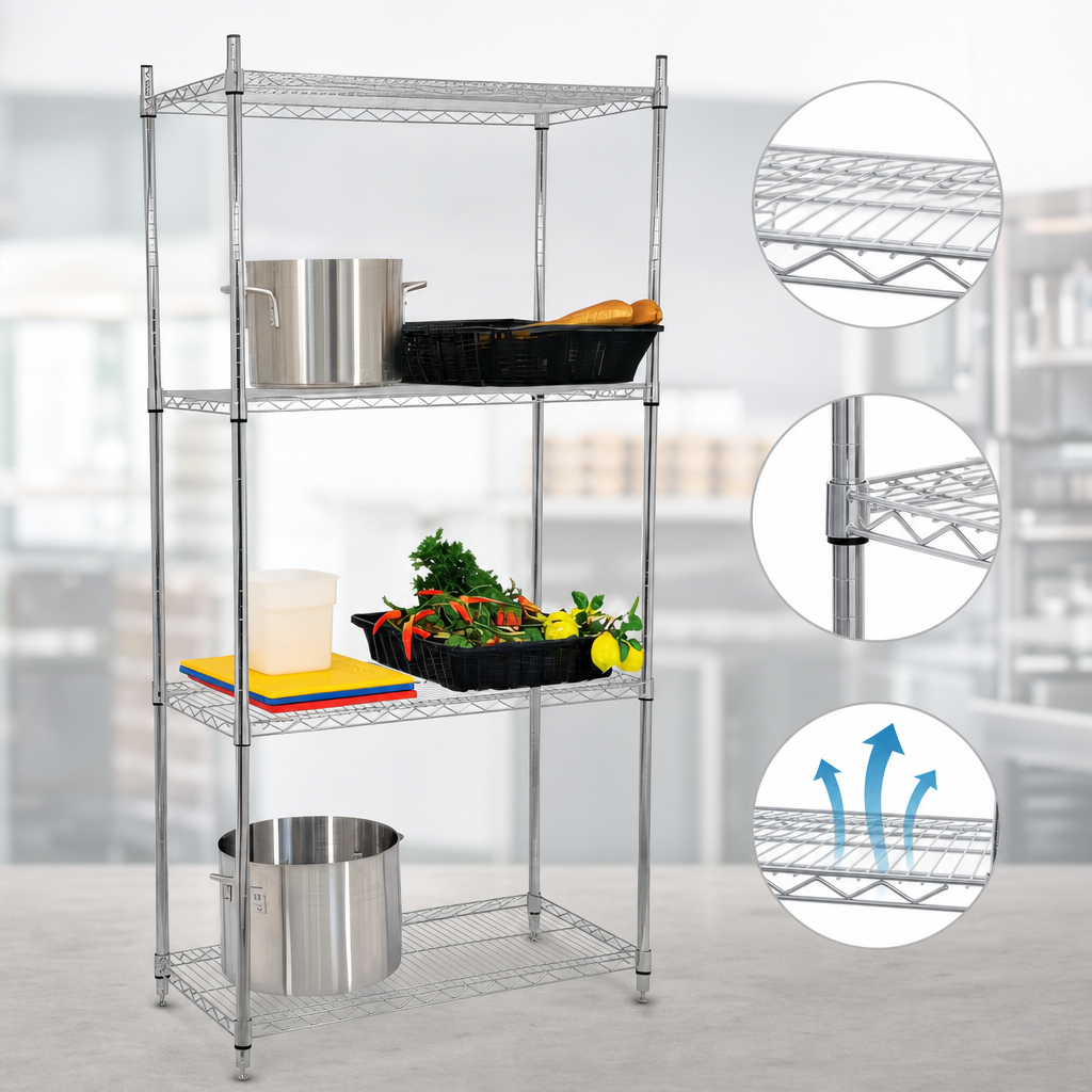 Four Wire Shelves
