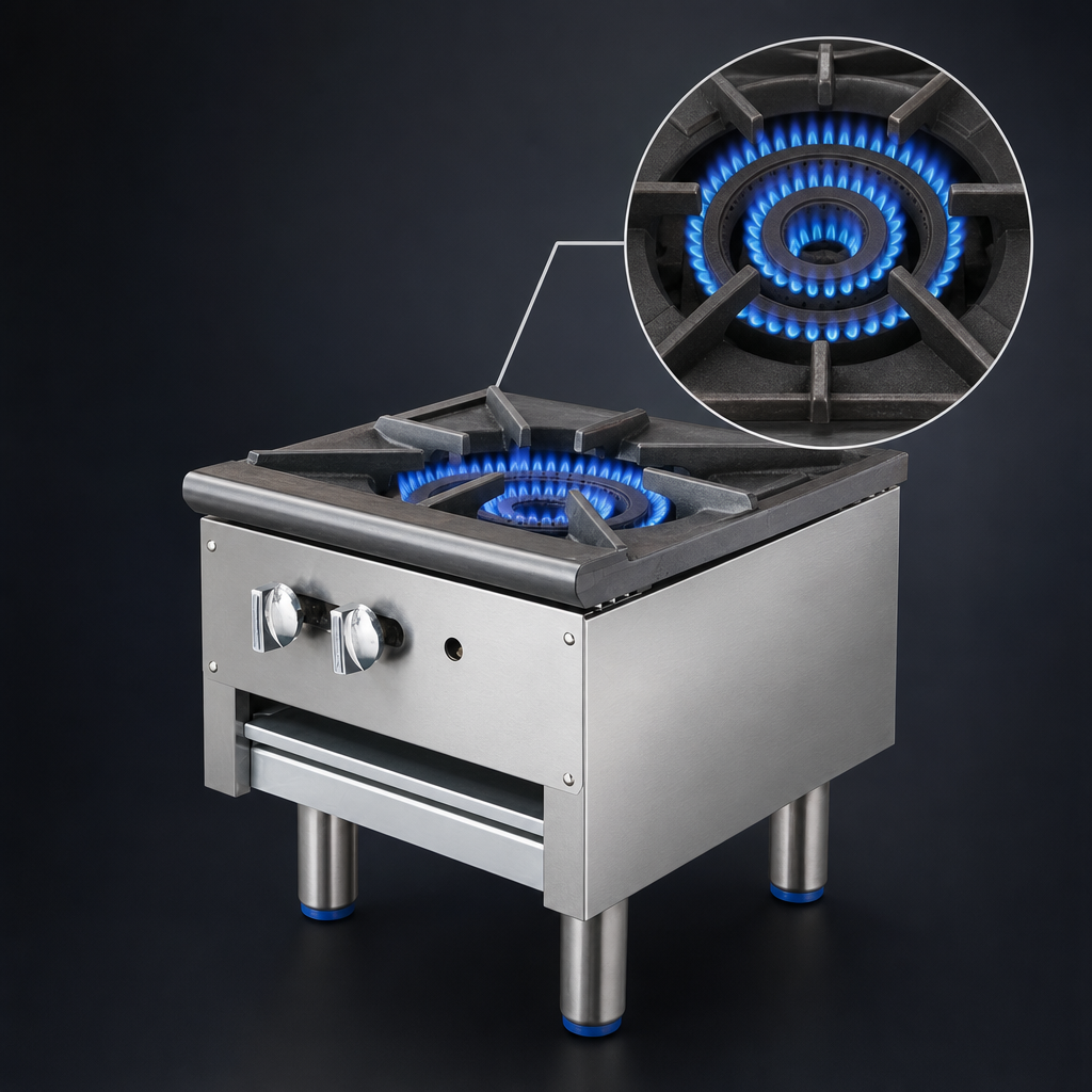 Single 3-Ring Burner