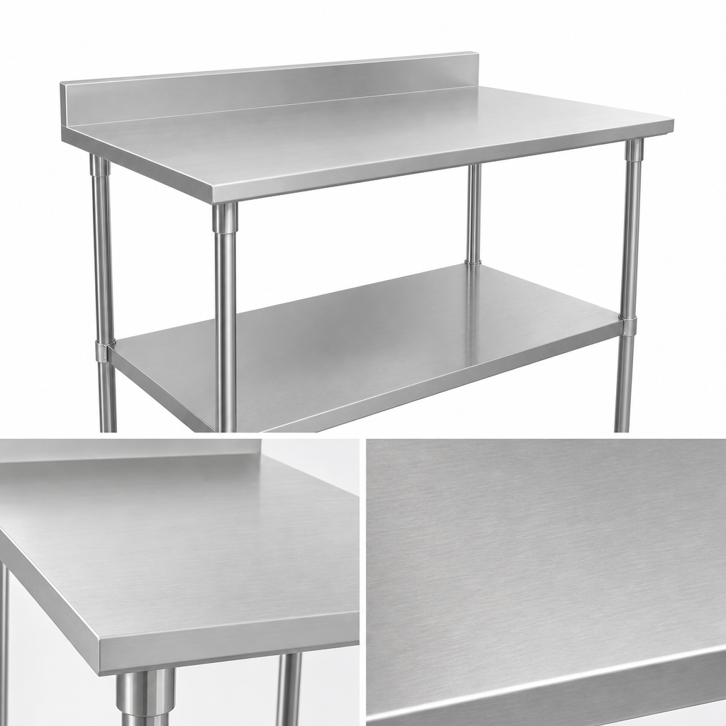 16-Gauge Type 300 Stainless Steel Top