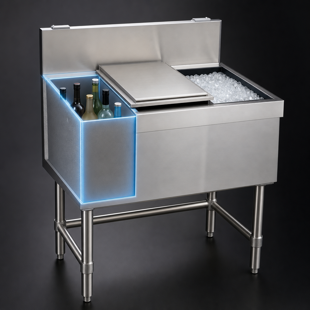 Left-Side Insulated Bottle Compartment