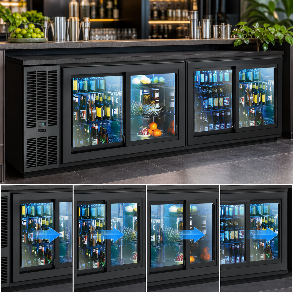 Four Sliding Glass Doors