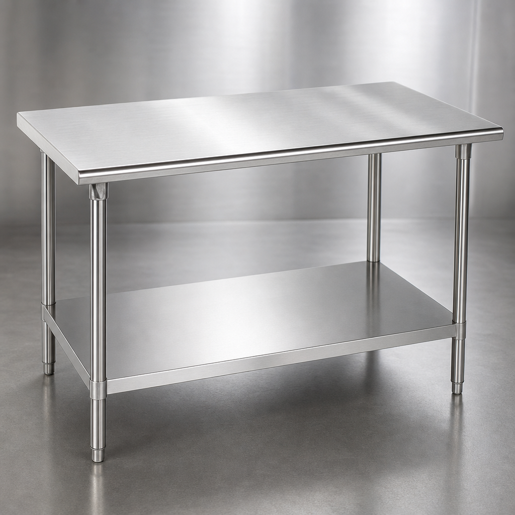 14-Gauge 304 Stainless Steel Top