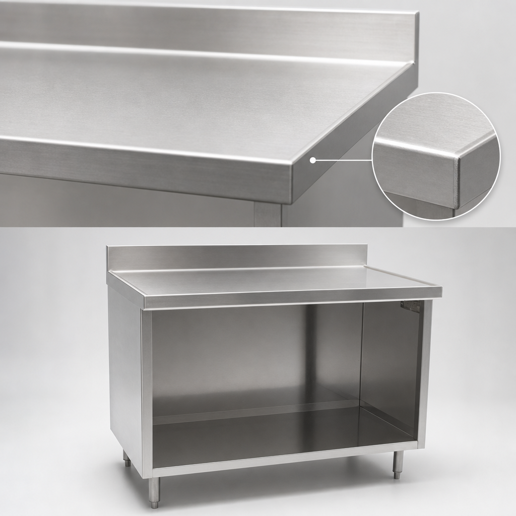 14/304 Stainless Steel Top