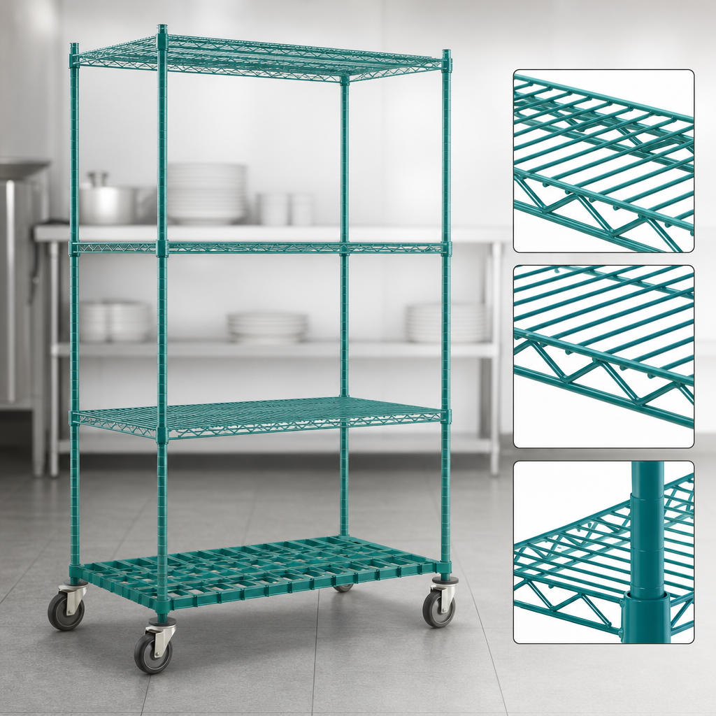 QuadTruss Wire Shelves