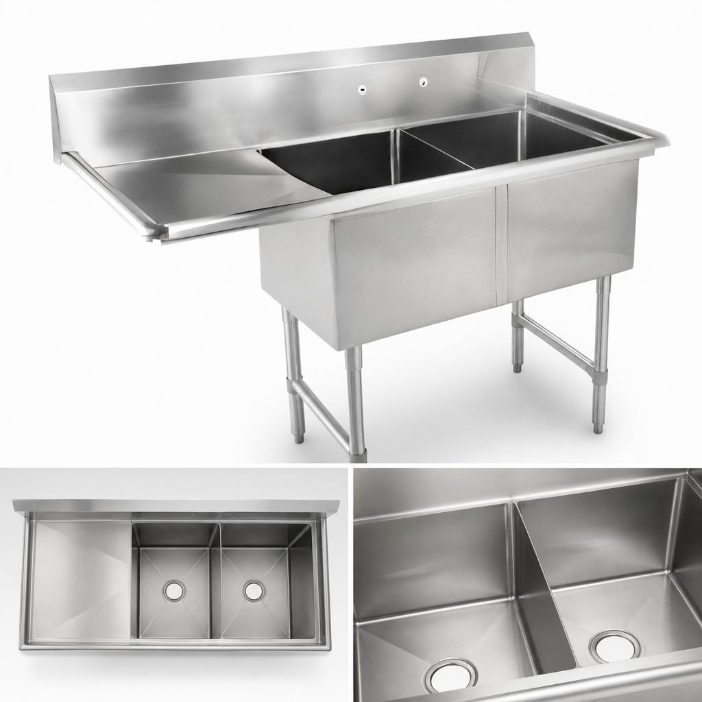 Dual 2-Compartment Bowl Layout