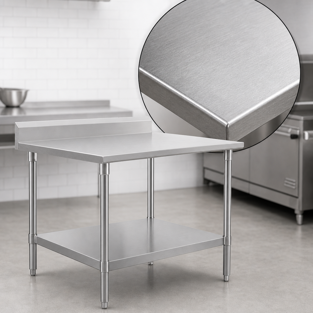 16-Gauge 300 Series Stainless Steel Top