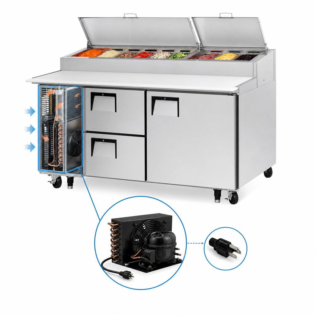 Side-Mounted Self-Contained Refrigeration