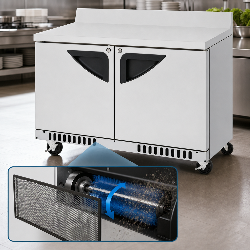 Self-Cleaning Condenser