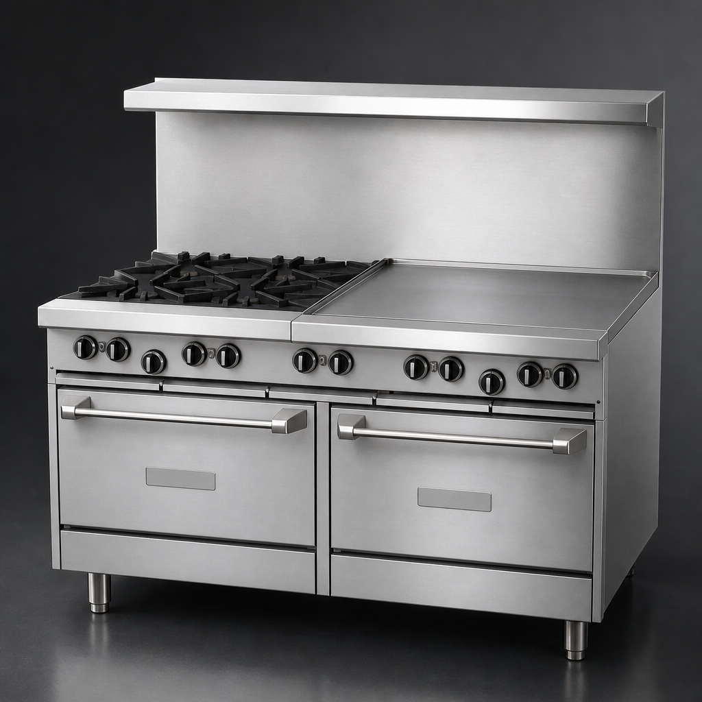 48-Inch Smooth Steel Griddle Plate