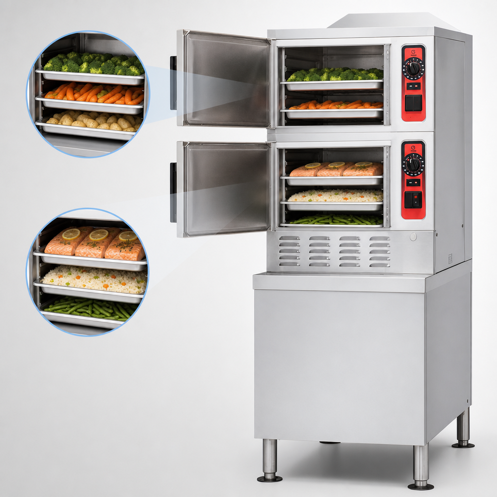 Two Cooking Compartments