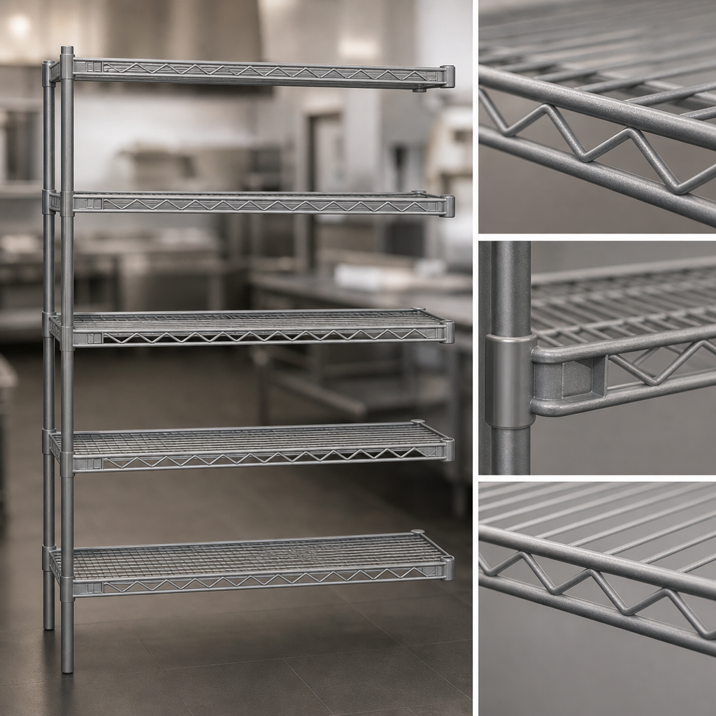 Patented QuadTruss® Shelves