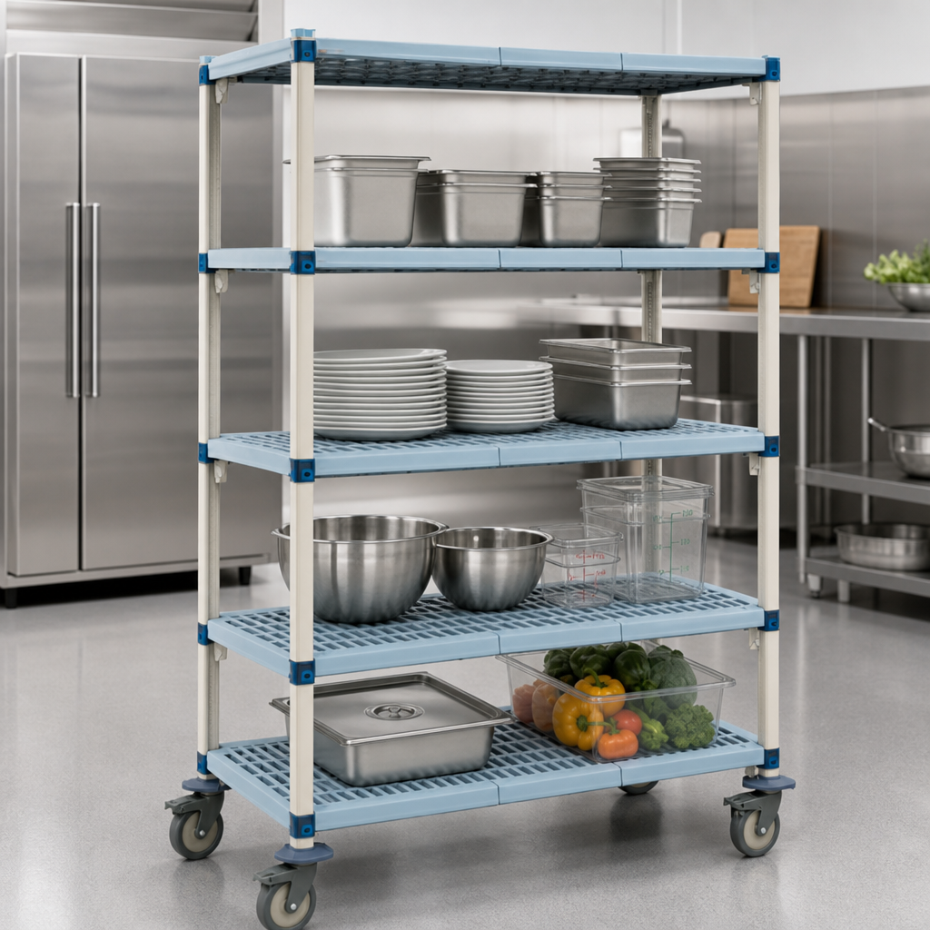 4-Shelf Mobile Starter Unit